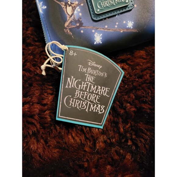 Loungefly Disney Nightmare Before Christmas Wallet Jack Skellington Sally NWT - Picture 10 of 12